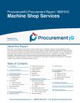 Machine Shop Services in the US - Procurement Research Report