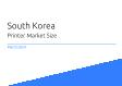South Korea Printer Market Size