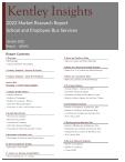 School and Employee Bus Services - 2022 U.S. Market Research Report with Updated COVID-19 Forecasts