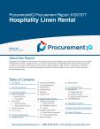 Hospitality Linen Rental in the US - Procurement Research Report