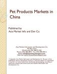 Pet Products Markets in China