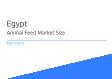 Animal Feed Egypt Market Size 2023