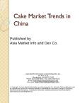 Cake Market Trends in China