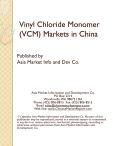 Vinyl Chloride Monomer (VCM) Markets in China
