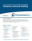 Temporary Security Staffing in the US - Procurement Research Report