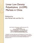 Linear Low Density Polyethylene (LLDPE) Markets in China