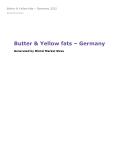 Butter & Yellow fats in Germany (2022) – Market Sizes