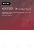 Real Estate Sales & Brokerage in Canada - Industry Market Research Report