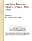 Non-Sugar Sweeteners Industry Forecasts - China Focus