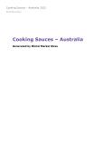 Cooking Sauces in Australia (2022) – Market Sizes