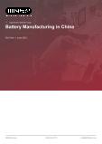 Battery Manufacturing in China - Industry Market Research Report