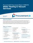 Water Hauling & Vacuum Services in the US - Procurement Research Report