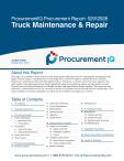 Truck Maintenance & Repair in the US - Procurement Research Report