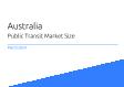 Public Transit Australia Market Size 2023