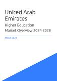 United Arab Emirates Higher Education Market Overview