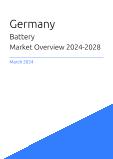 Battery Market Overview in Germany 2023-2027