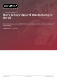 Men’s & Boys’ Apparel Manufacturing in the US - Industry Market Research Report