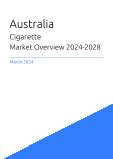 Cigarette Market Overview in Australia 2023-2027