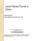 Lamb Market Trends in China