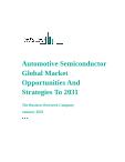 Automotive Semiconductor Global Market Opportunities And Strategies To 2031