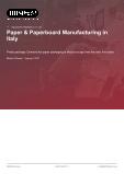 Paper & Paperboard Manufacturing in Italy - Industry Market Research Report