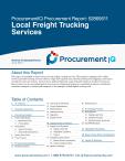 Local Freight Trucking Services in the US - Procurement Research Report