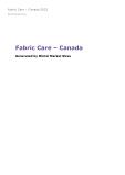 Fabric Care in Canada (2023) – Market Sizes
