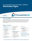 Illuminated Signs in the US - Procurement Research Report
