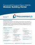 Modular Building Rental in the US - Procurement Research Report
