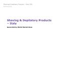 Shaving & Depilatory Products in Italy (2021) – Market Sizes