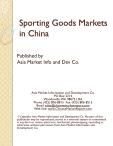 Sporting Goods Markets in China
