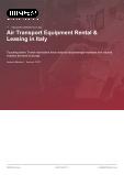 Air Transport Equipment Rental & Leasing in Italy - Industry Market Research Report