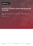 Acoustic & Electric Guitar Manufacturing in the US - Industry Market Research Report