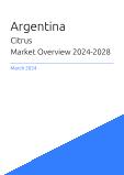 Citrus Market Overview in Argentina 2023-2027