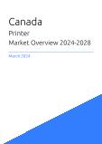 Canada Printer Market Overview