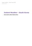 South Korean Instant Noodles: A 2023 Industry Volume Evaluation