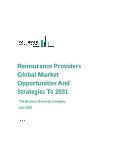 Reinsurance Providers Global Market Opportunities And Strategies To 2031