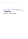 Sugar & Gum Confectionery in Indonesia (2023) – Market Sizes