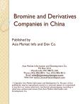 Bromine and Derivatives Companies in China