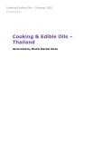 Cooking & Edible Oils in Thailand (2022) – Market Sizes