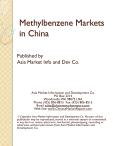 Methylbenzene Markets in China