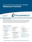 Restaurant Furniture in the US - Procurement Research Report