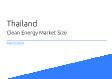 Clean Energy Thailand Market Size 2023