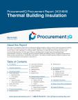 Thermal Building Insulation in the US - Procurement Research Report