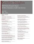 2023 U.S. Ambulatory Health Care Services: Market Analysis & Forecasts