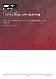 Clothing Manufacturing in Italy - Industry Market Research Report