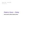 Fabric Care in Italy (2022) – Market Sizes