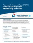 Credit Card Payment Processing Services in the US - Procurement Research Report