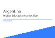 Argentina Higher Education Market Size
