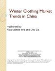 Winter Clothing Market Trends in China